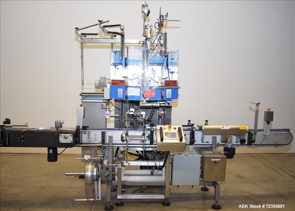 Accraply #650VF, Shrink Sleeve Label Applicator, 650 CPM, Print Registration, 230 V., AB PLC, 6" x 6" tunnel - Image 6