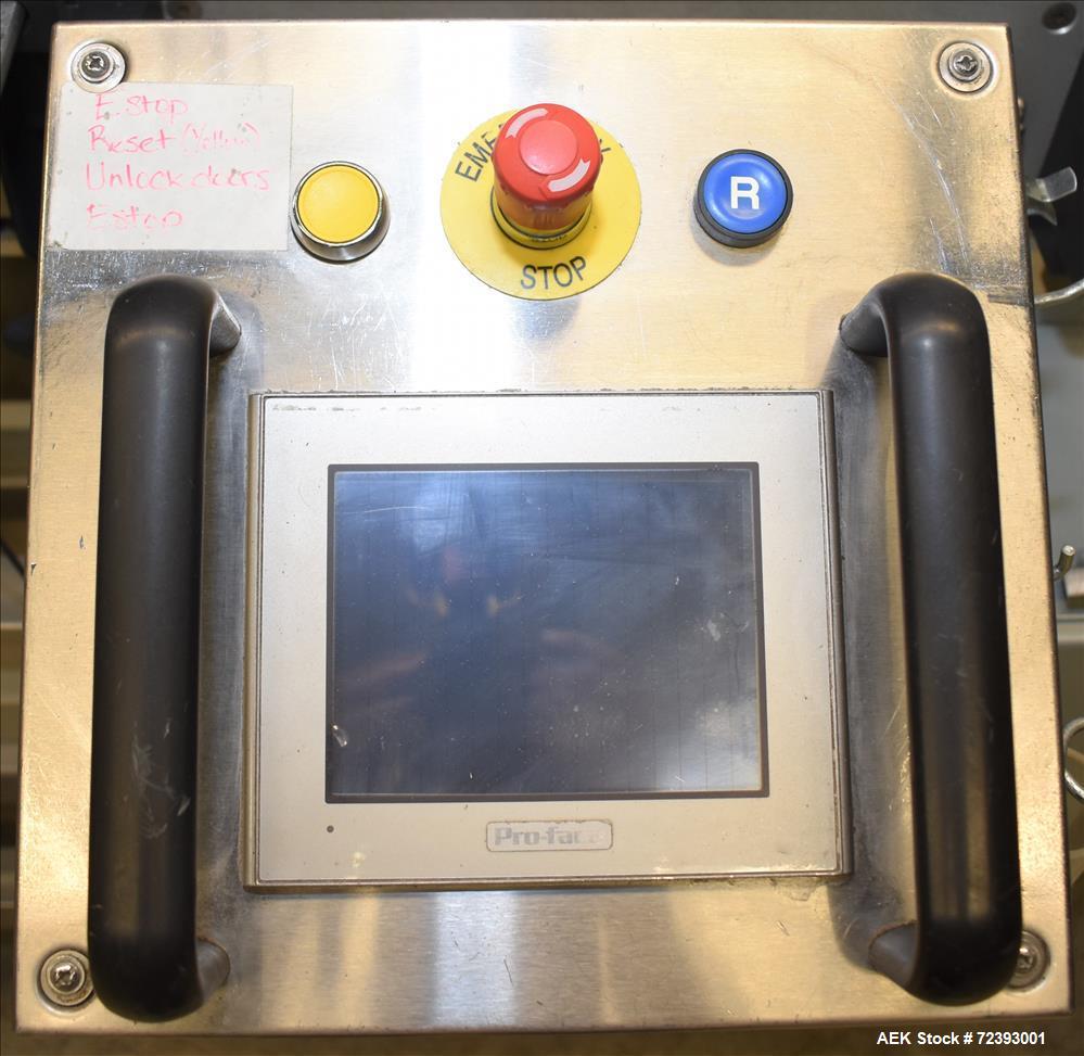 Accraply #650VF, Shrink Sleeve Label Applicator, 650 CPM, Print Registration, 230 V., AB PLC, 6" x 6" tunnel - Image 7