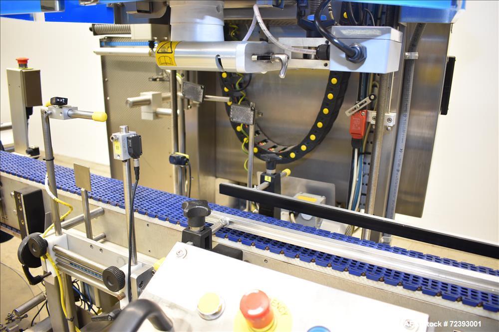 Accraply #650VF, Shrink Sleeve Label Applicator, 650 CPM, Print Registration, 230 V., AB PLC, 6" x 6" tunnel - Image 8
