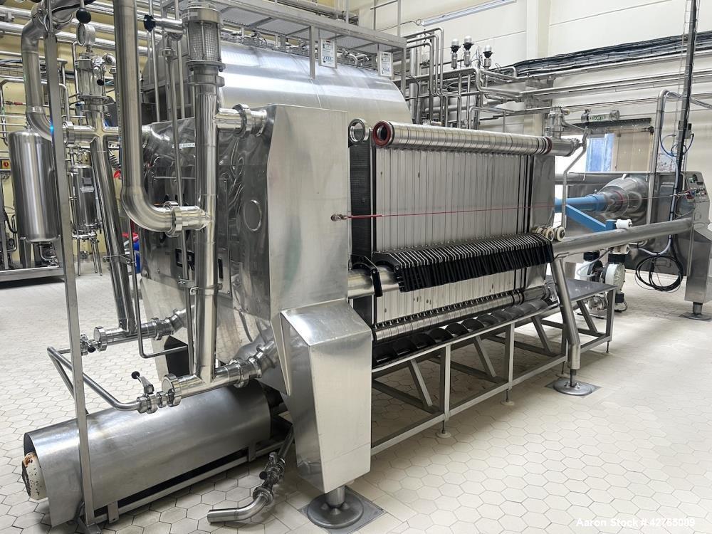 Seitz #Orion-100/200, Filter Press, Stainless Steel, Filtration Surface, 3962.5 GPH, 516.7 sq.ft., 26 plates - Image 2