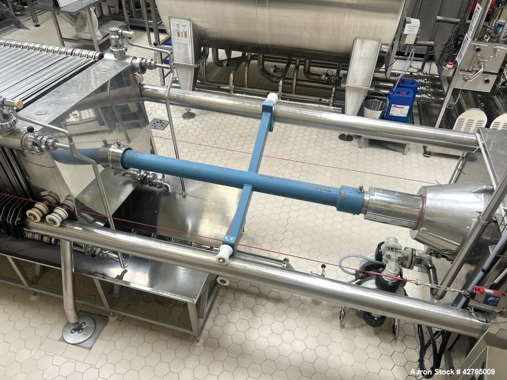 Seitz #Orion-100/200, Filter Press, Stainless Steel, Filtration Surface, 3962.5 GPH, 516.7 sq.ft., 26 plates - Image 6