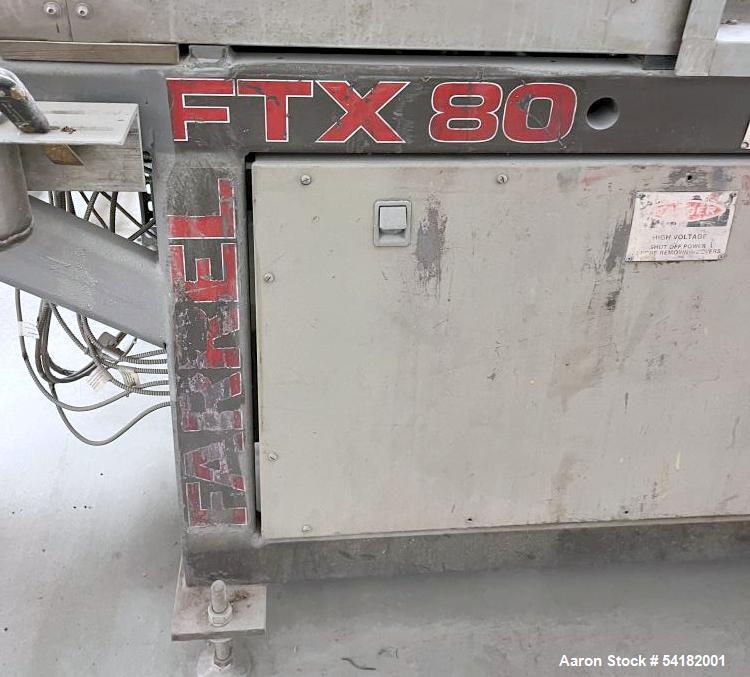 Farrel #FTX-80, Co-Rotating Twin Screw Extruder, Gala Pelletizer & Acrison Feeder - Image 7