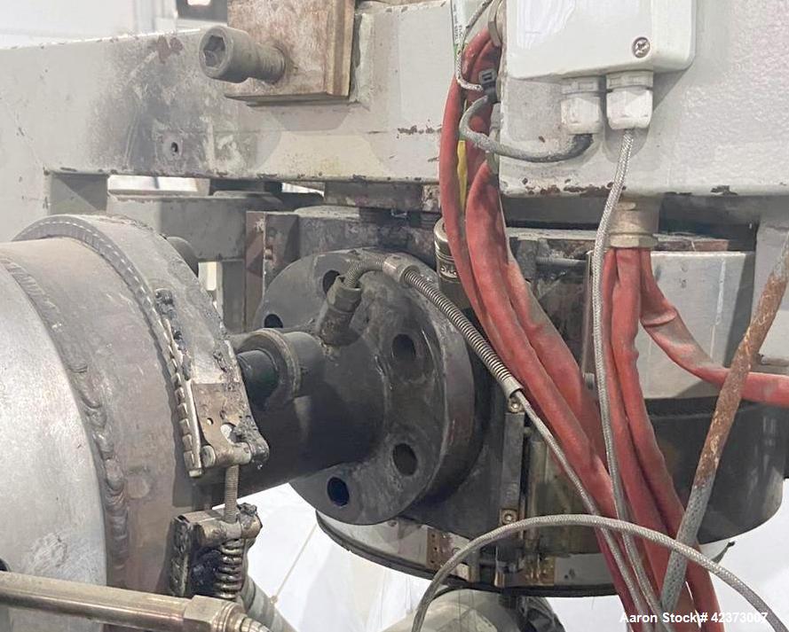 3.5" Theysohn #TSK-090, twin screw co-rotating compounding line, 36:1 L/D, 300 RPM, 1,102 lb/hr, underwater - Image 9