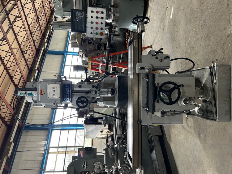 Sharp #VH25, combination vertical/horizontal palin milling machine, 10" x56" table, 5 HP, 2016 - Image 2