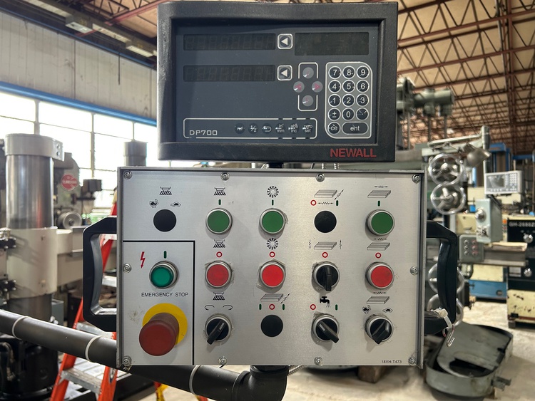 Sharp #VH25, combination vertical/horizontal palin milling machine, 10" x56" table, 5 HP, 2016 - Image 6
