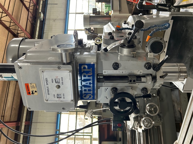 Sharp #VH25, combination vertical/horizontal palin milling machine, 10" x56" table, 5 HP, 2016 - Image 7