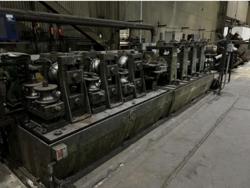 .300" Turek & Heller, Tube Mill Line, Stainless Steel, 5" thick, 2 FPM, w/ tooling - Image 4