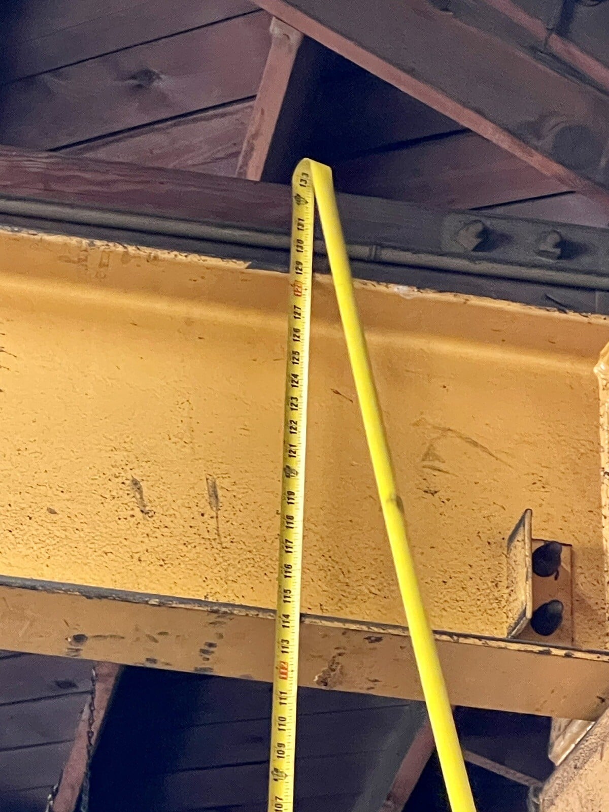 3 Ton, HS Jib Crane, w/ pneu Yale Hoist, Span 13', 135" slide - Image 7
