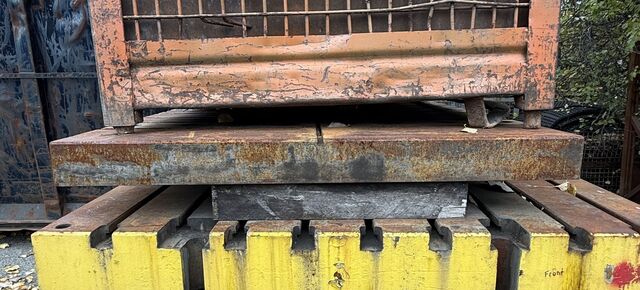 60" width x 48" L x 4" H T-Slotted Bolster Plate - Image 2