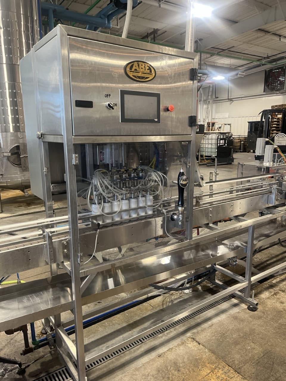 Abe #LinCan35, Complete Servo Canning System, 7 station, IP67, 35/65 CPM, 304 Stainless Steel - Image 7