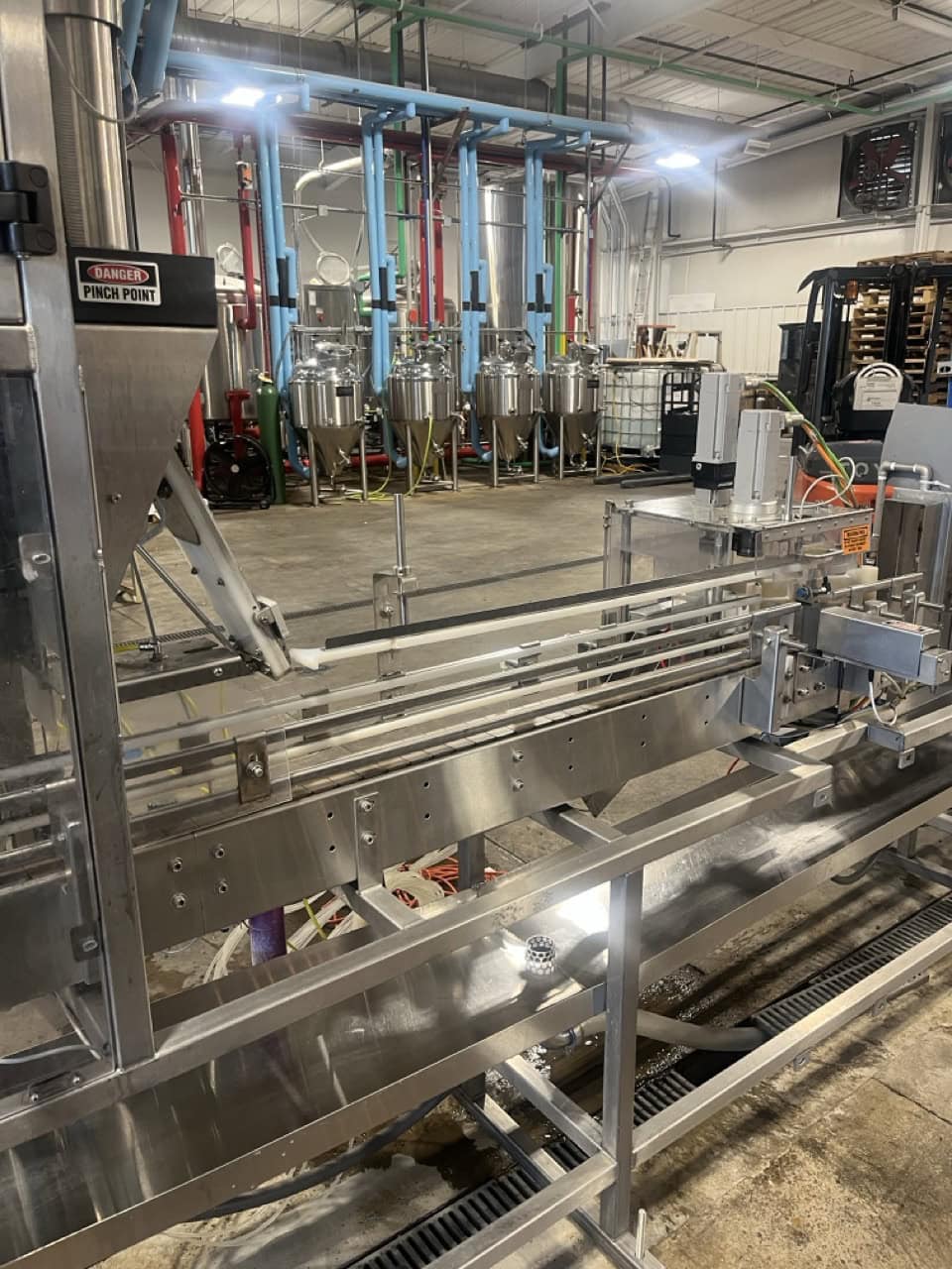 Abe #LinCan35, Complete Servo Canning System, 7 station, IP67, 35/65 CPM, 304 Stainless Steel - Image 8