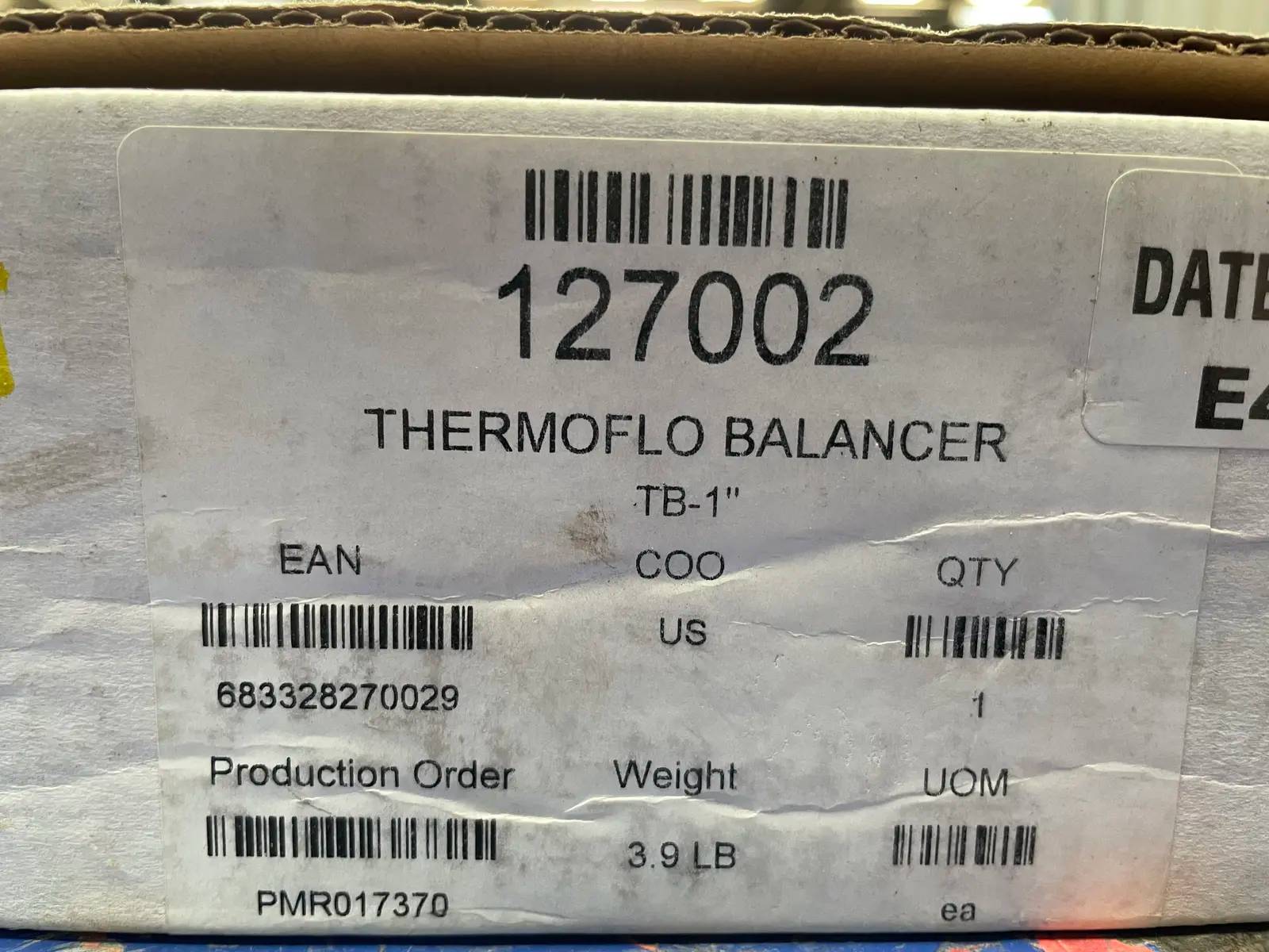 1" Bell & Gossett #TB-1, Thermoflo Balancer Valve, 2-10 GPM flow range, 125 psi @ 250°F - Image 5