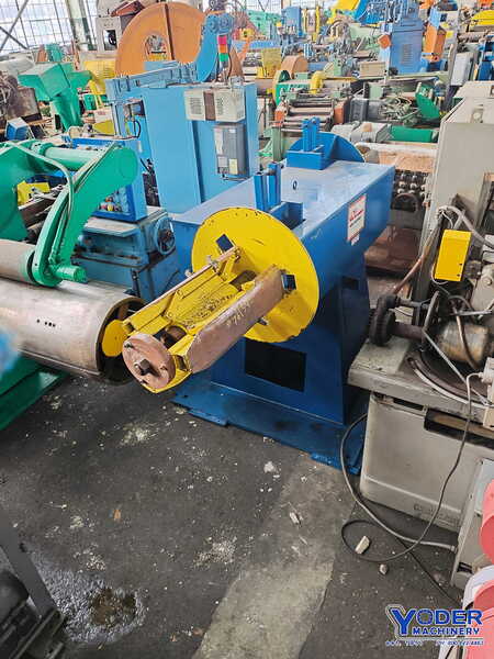 6000 lb. Coe Press Equipment #CPR-DE-6024, double end coil reel, 24" width, 1984 - Image 2