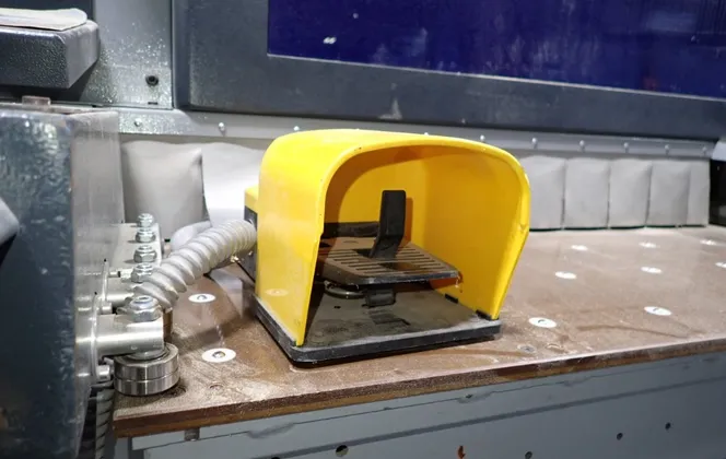 Format 4 #CREATOR-950-ADVANCED, CNC Machining Center, 54-1/2" x 145" capacity, 400 V., w/ belt conveyor - Image 7