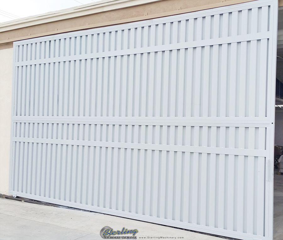 Medalith #YCL-2080, 24" x 8' metal barrier fen, b-deck roofing sheets & siding - Image 3