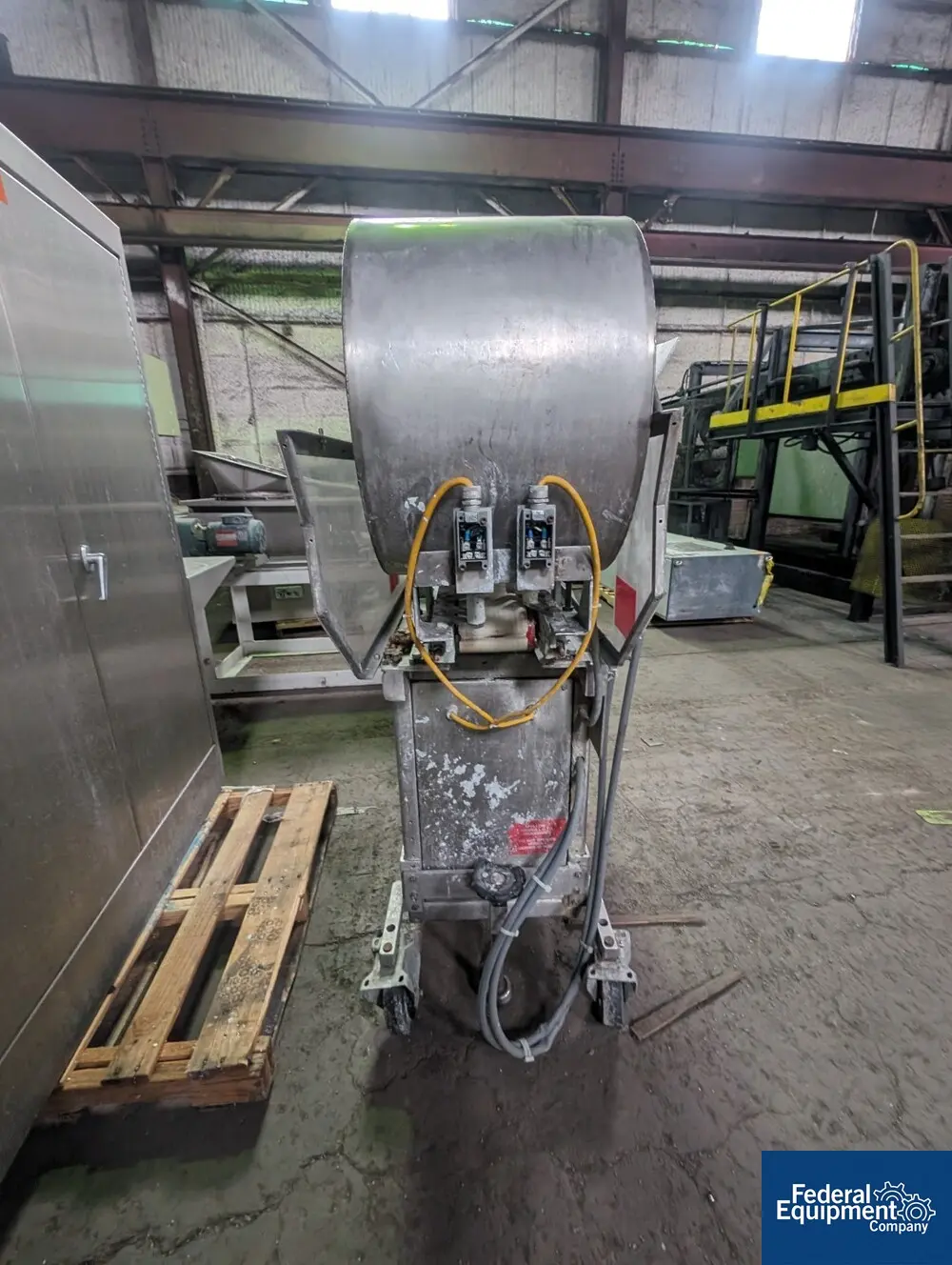 Mazzoni #TVA/A, Billet Log Cutter, 4.5" centers, 9" center logs, 1986 (2 available) - Image 5