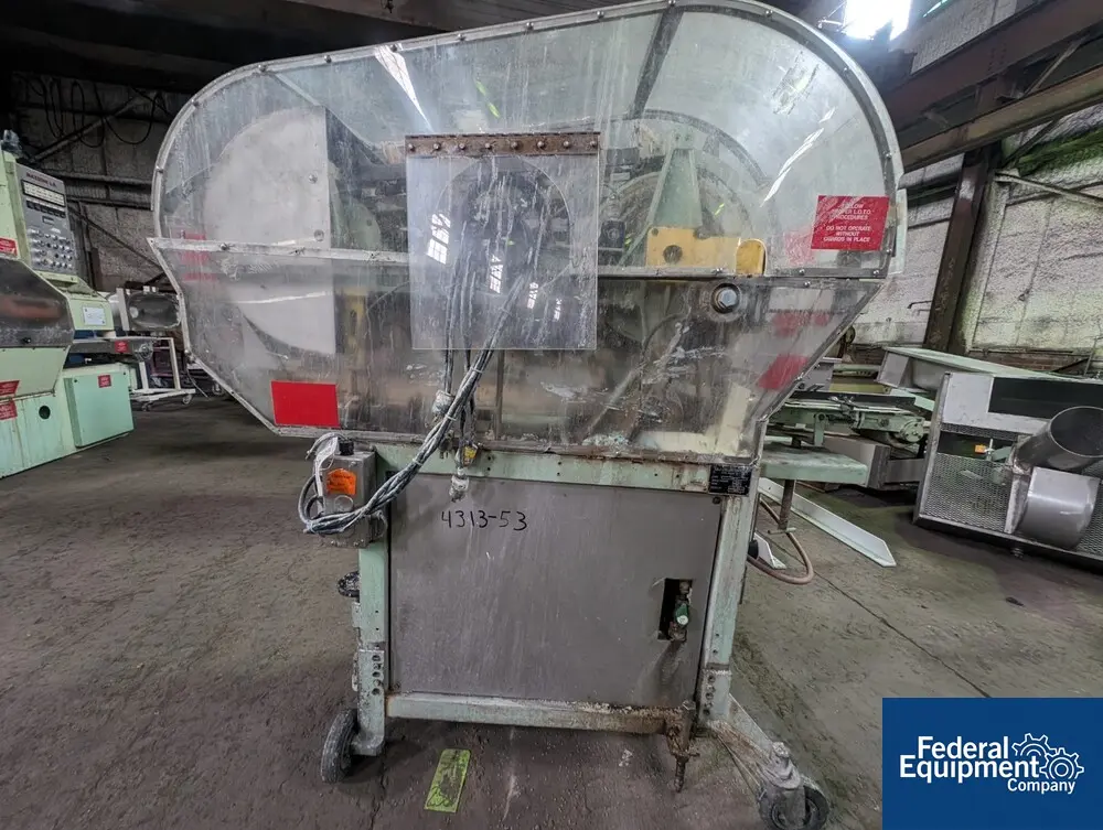 Mazzoni #TVA/A, Billet Log Cutter, 4.5" centers, 9" center logs, 1975 - Image 1