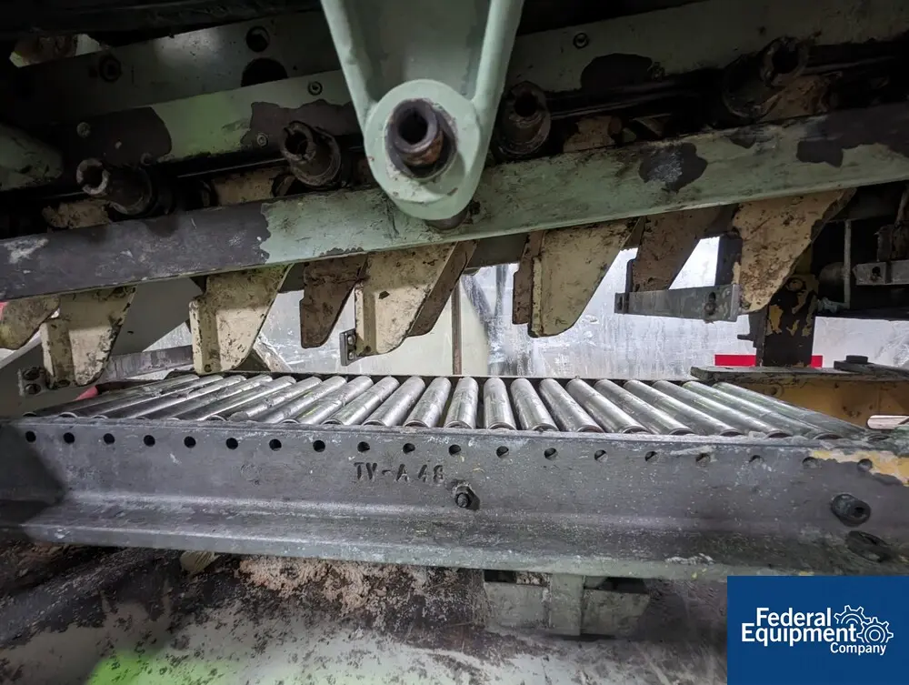 Mazzoni #TVA/A, Billet Log Cutter, 4.5" centers, 9" center logs, 1975 - Image 6
