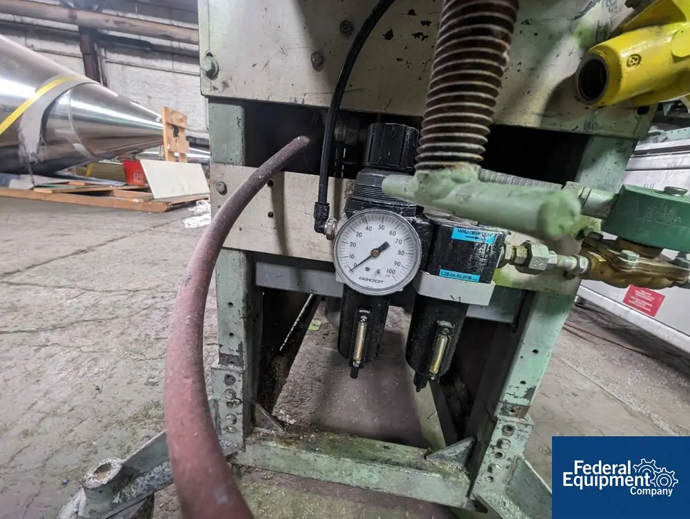 Mazzoni #TVA/A, Billet Log Cutter, 4.5" centers, 9" center logs, 1975 - Image 7