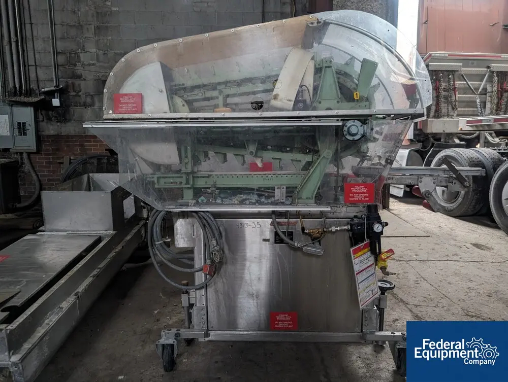 Mazzoni #TVA/A, Billet Log Cutter, 4.5" centers, 9" center logs, 1975 - Image 8
