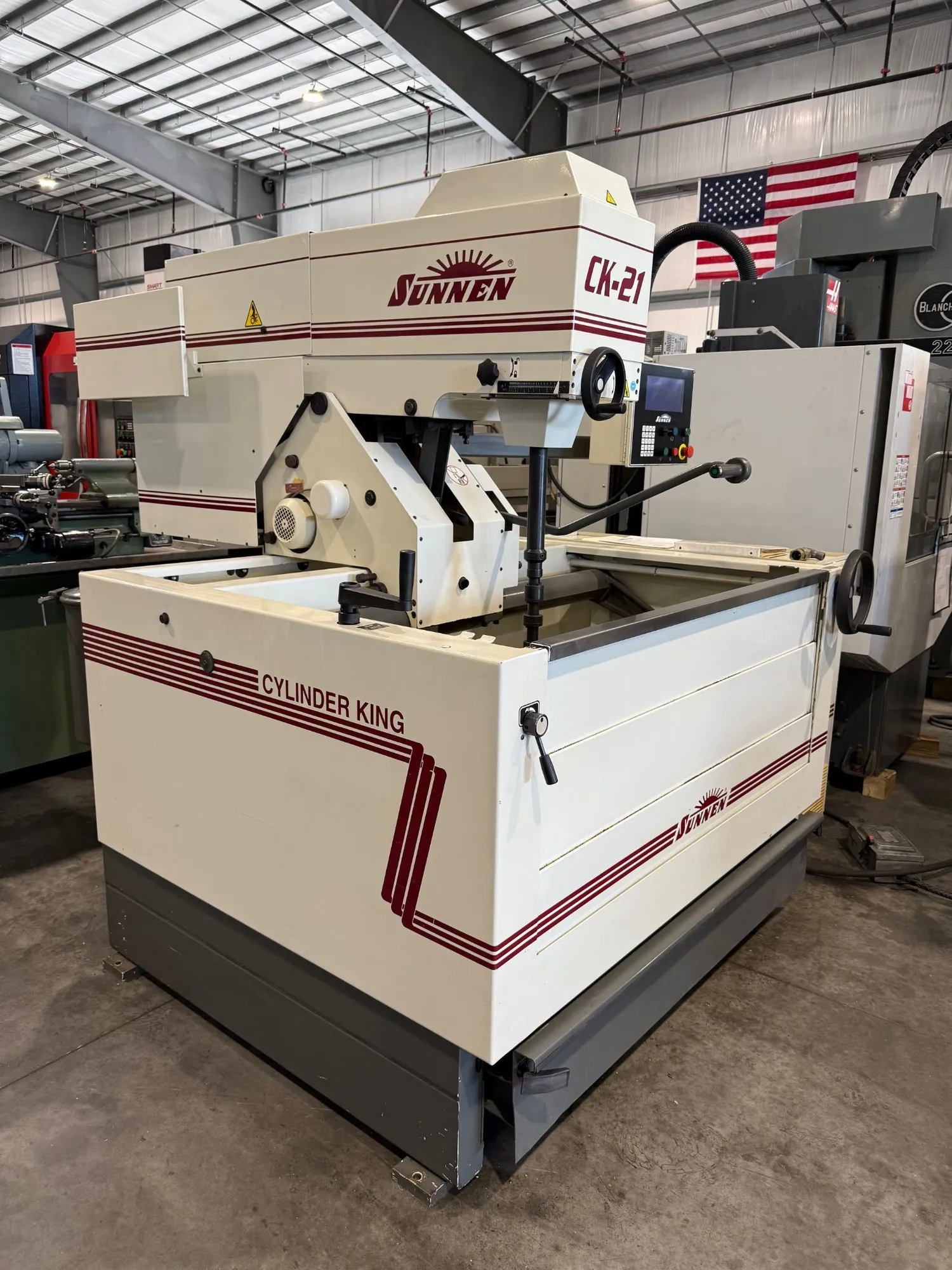 Sunnen #CK-21CE, vertical hones, 8" diameter range, 12" stroke, 40-100 SPM, 2003 - Image 3