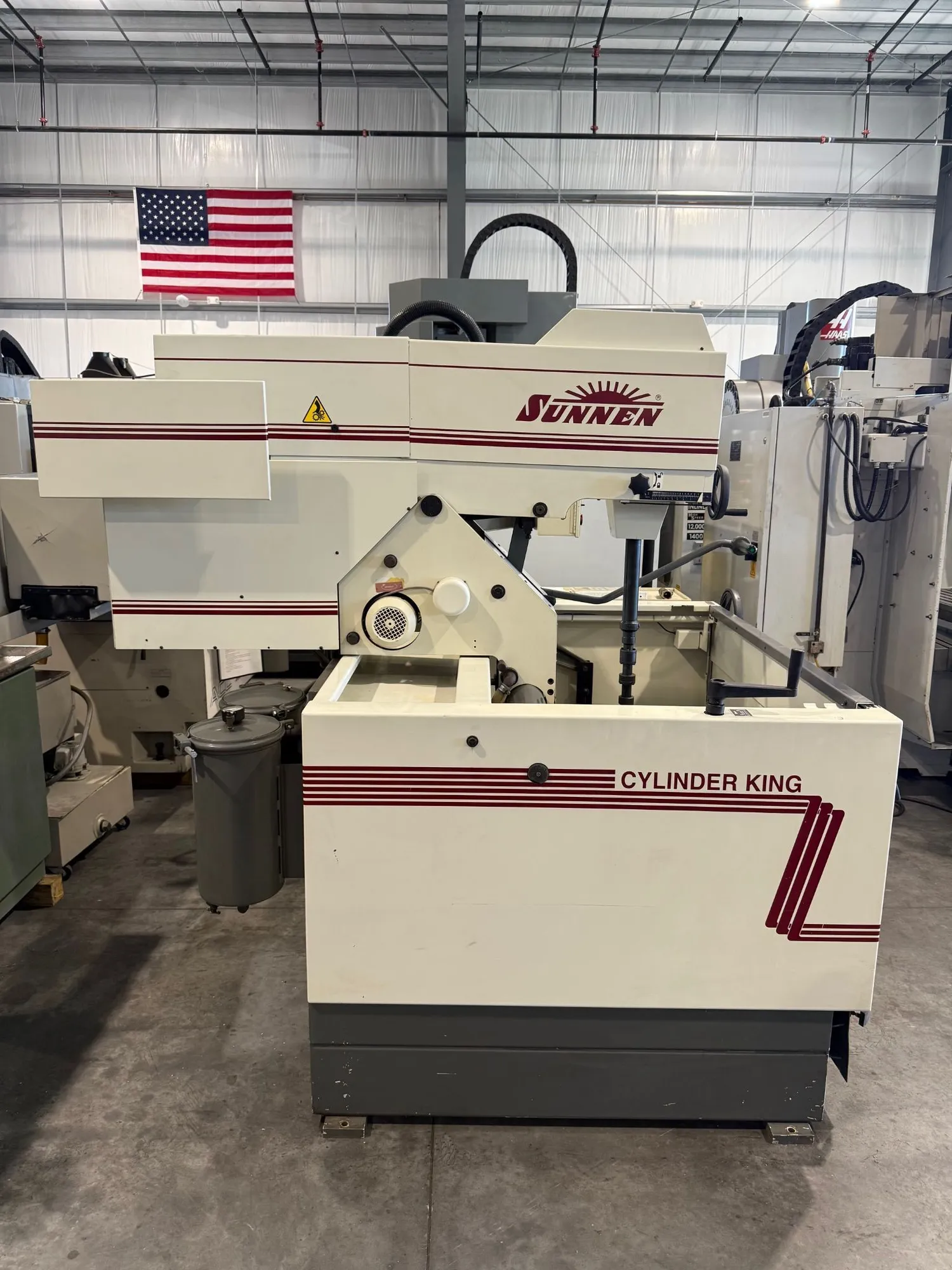 Sunnen #CK-21CE, vertical hones, 8" diameter range, 12" stroke, 40-100 SPM, 2003 - Image 4
