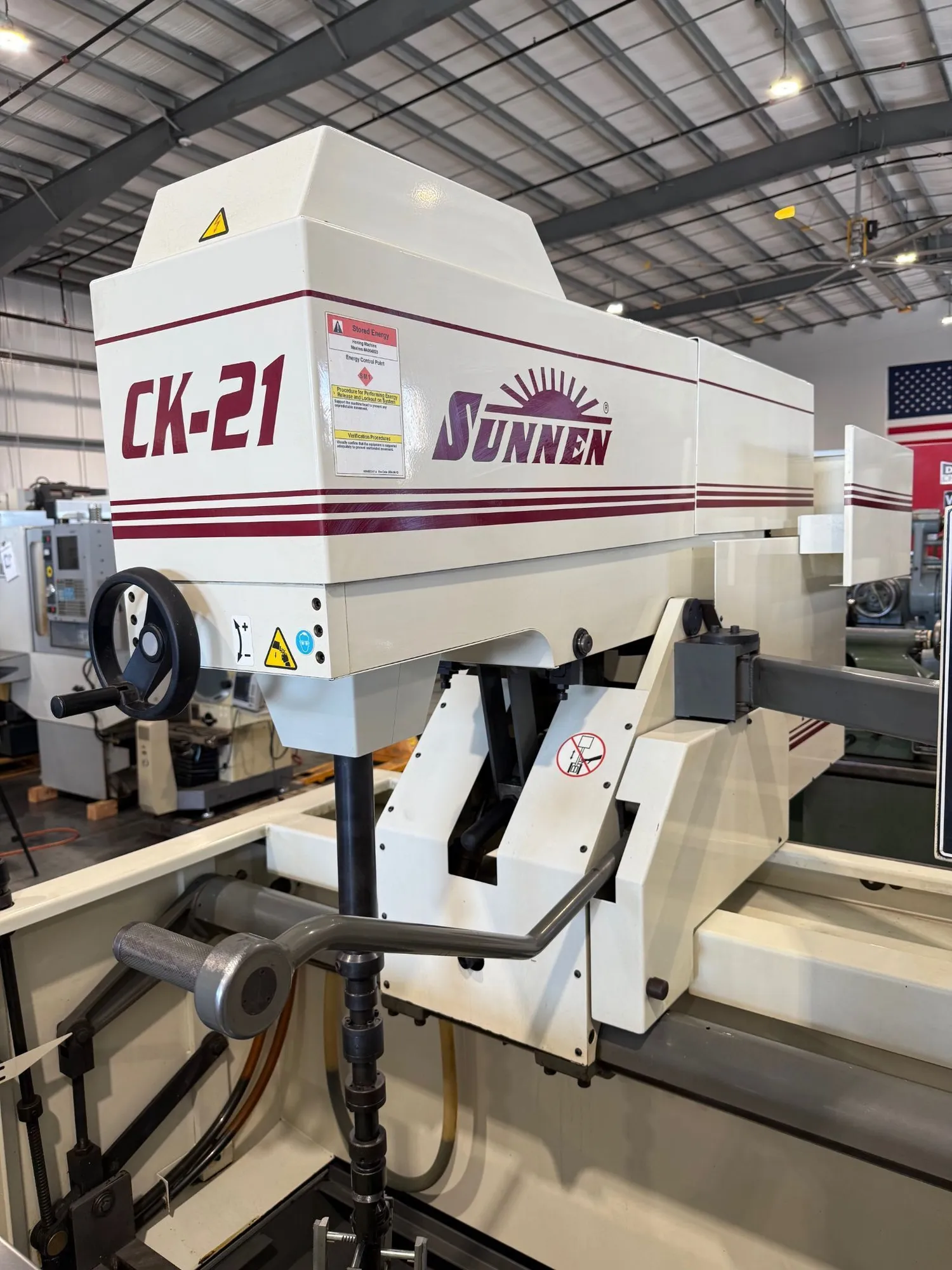 Sunnen #CK-21CE, vertical hones, 8" diameter range, 12" stroke, 40-100 SPM, 2003 - Image 9