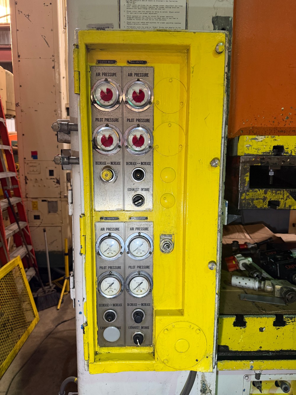 220 Ton, Aida #PD-20, 78.7" x 48", 11.8" Stroke, 24.4" Shut Height, 34 SPM - Image 5