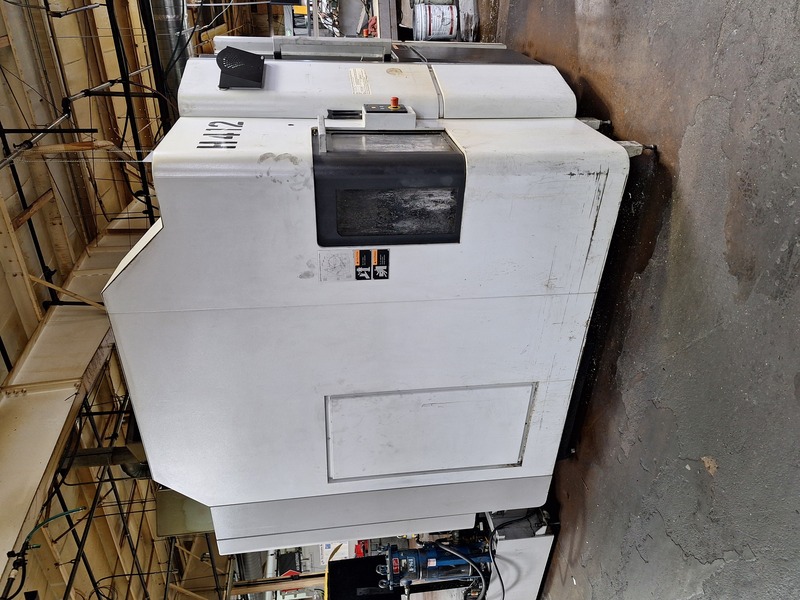 Mori Seiki #NHX-4000, horizontal machining center, 22" x 22" x 26" trvls, 16" x 16" table, 12000 RPM, 40 HP - Image 1