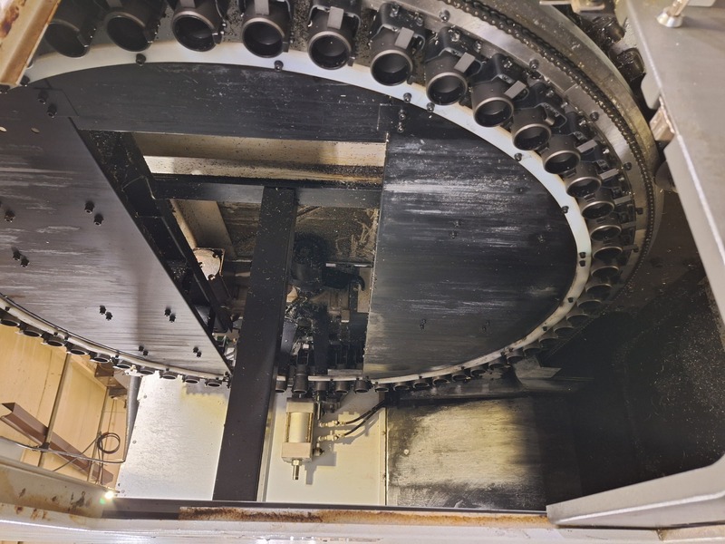 Mori Seiki #NHX-4000, horizontal machining center, 22" x 22" x 26" trvls, 16" x 16" table, 12000 RPM, 40 HP - Image 4