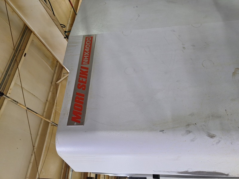 Mori Seiki #NHX-4000, horizontal machining center, 22" x 22" x 26" trvls, 16" x 16" table, 12000 RPM, 40 HP - Image 5