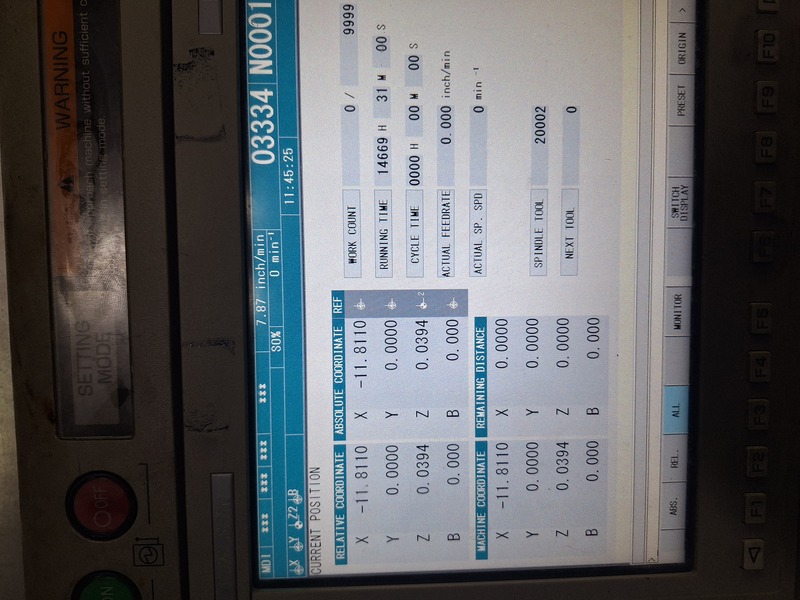 Mori Seiki #NHX-4000, horizontal machining center, 22" x 22" x 26" trvls, 16" x 16" table, 12000 RPM, 40 HP - Image 6