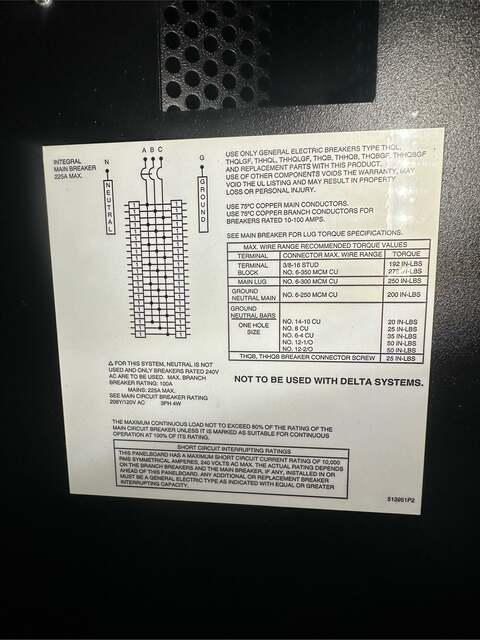 720 Amp, APC Schneider, FDC4414GB228275, Power Distribution, 208 Volts (3 available) - Image 8