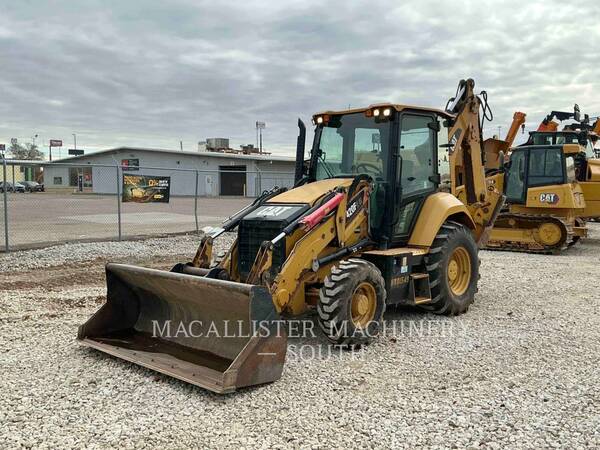 Cat 420F2IT, Backhoe Loader, 4125 hours, S/N: HWD01549, 2017 - Image 1