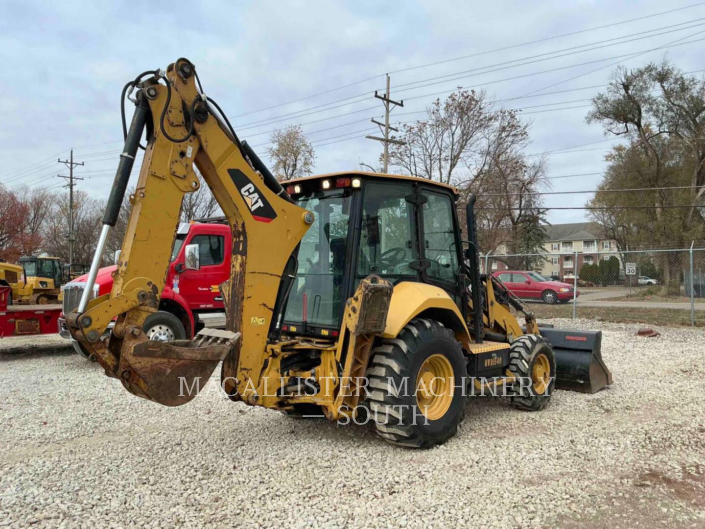 Cat 420F2IT, Backhoe Loader, 4125 hours, S/N: HWD01549, 2017 - Image 3