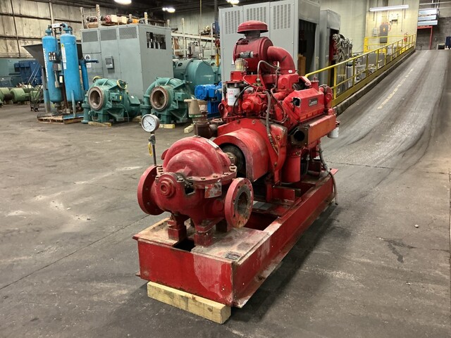 1500 GPM, Cummins, Aurora #5-481-1D, centrifugal fire pump, 6" x 5", 100 psi, 3300 RPM - Image 7