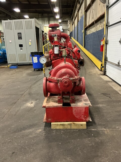 1500 GPM, Cummins, Aurora #5-481-1D, centrifugal fire pump, 6" x 5", 100 psi, 3300 RPM - Image 8