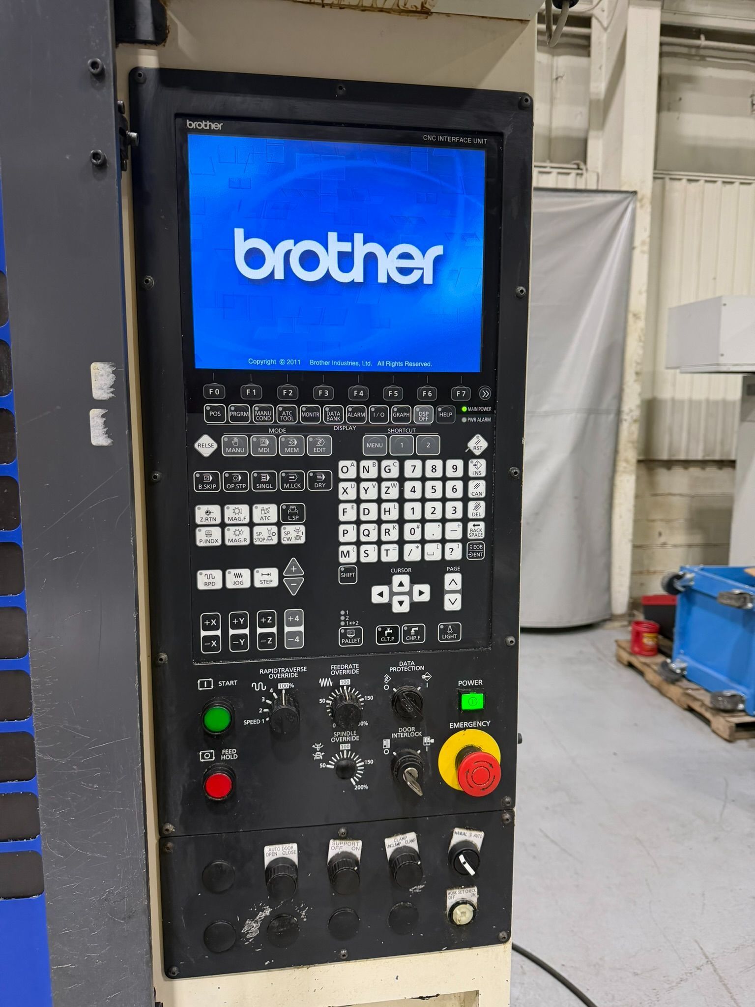 Brother #Speedio-S500X1, 4-Axis CNC vertical machining center, 19.7" X, 15.7" Y, 11.8" Z, 10000 RPM, 21 - Image 2
