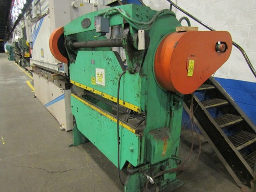 35 Ton, Chicago #335, mechanical press brake, 5' overall - Image 4