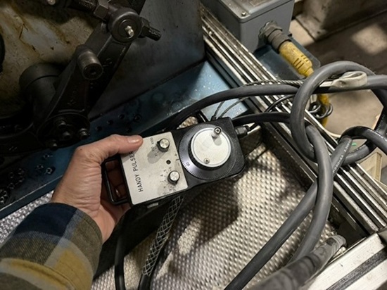 Xin-Da #CNC620, CNC versatile spring former, includes wire dereeler & Dorner discharge conveyor - Image 4