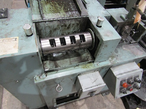 .093" x .250" Schuster #IAVS5, wire straightener & cutting machine, 8' length of cut, 36" pass line - Image 2
