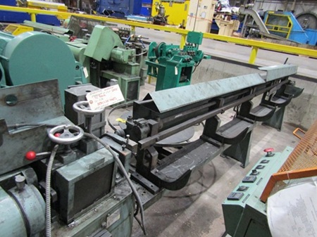 .125" -.312" Schuster #2A4V, wire straightener & cut-off wire machine, 3' length of cut, 20-300 FPM, 1986 - Image 4
