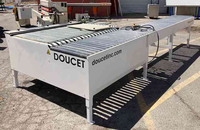 24" wide, Doucet #FB-24-5-15-G, Return Conveyor, 230 V., 3ph, 2022 - Image 7