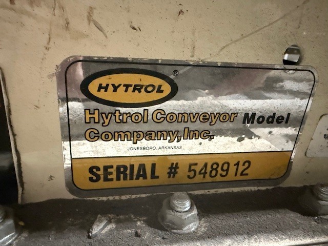 38" wide x 30' long, Hytrol, 10" High Side Walls, 2 HP Baldor Motor - Image 3
