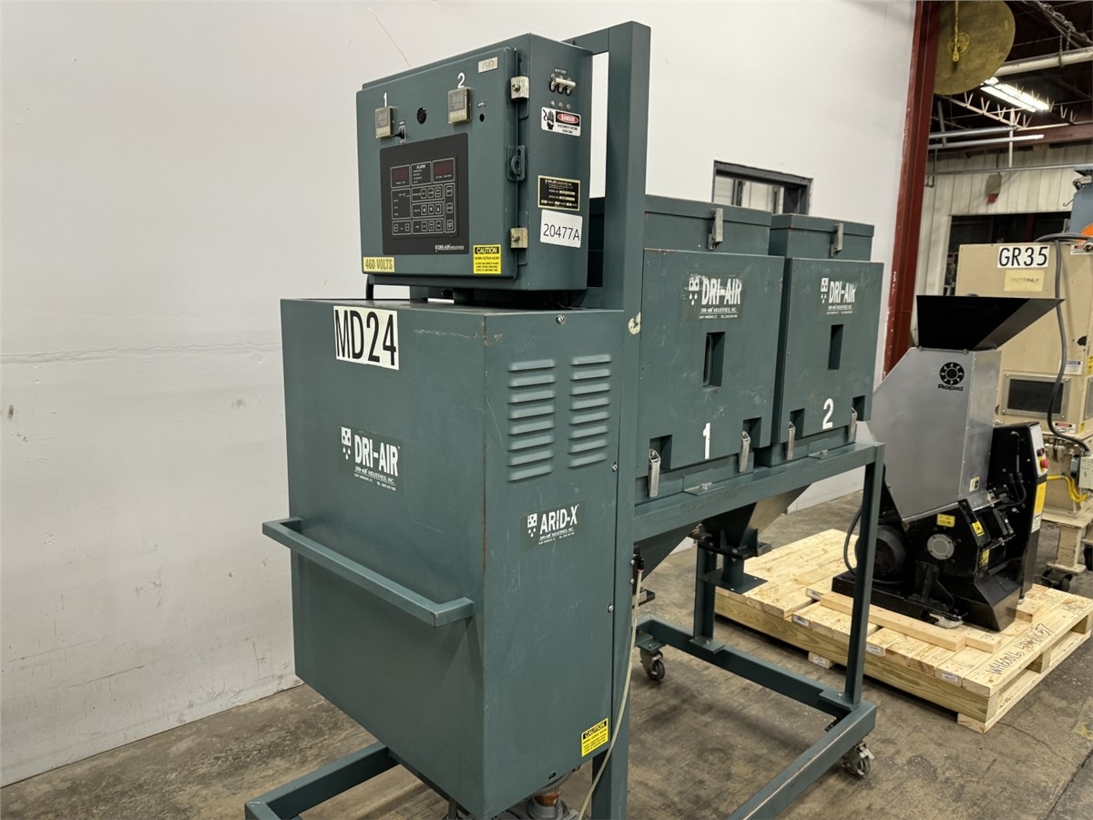 Dri-Air #ARID-X-75-PDII, Dual-Hopper Dryer, 20 amps, 460 V., 3PH - Image 1