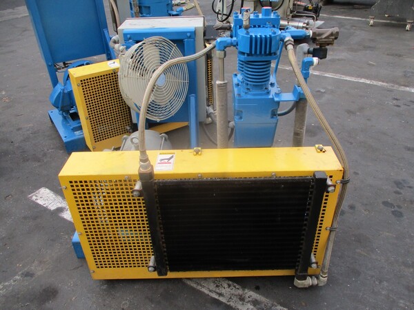 15 HP Hycomp #2AN10C-B21-ALMV9-20/15D, Boost Compressor, Nitrogen/Air/Gas Pressure Booster, 1760 RPM - Image 2