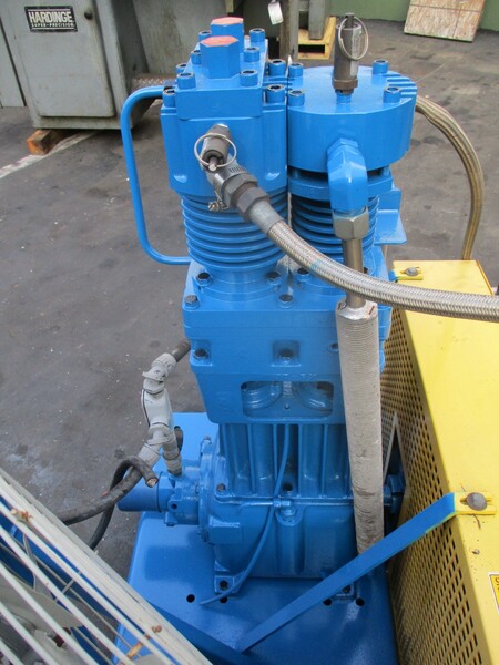 15 HP Hycomp #2AN10C-B21-ALMV9-20/15D, Boost Compressor, Nitrogen/Air/Gas Pressure Booster, 1760 RPM - Image 7