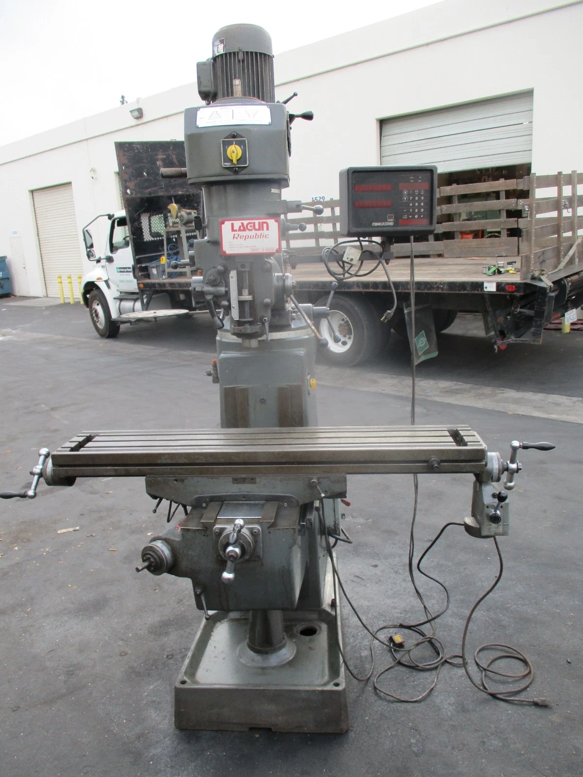 Lagun #FT-2S, Vertical Milling Machine w/DRO & Power Feed, 3000 RPM - Image 3