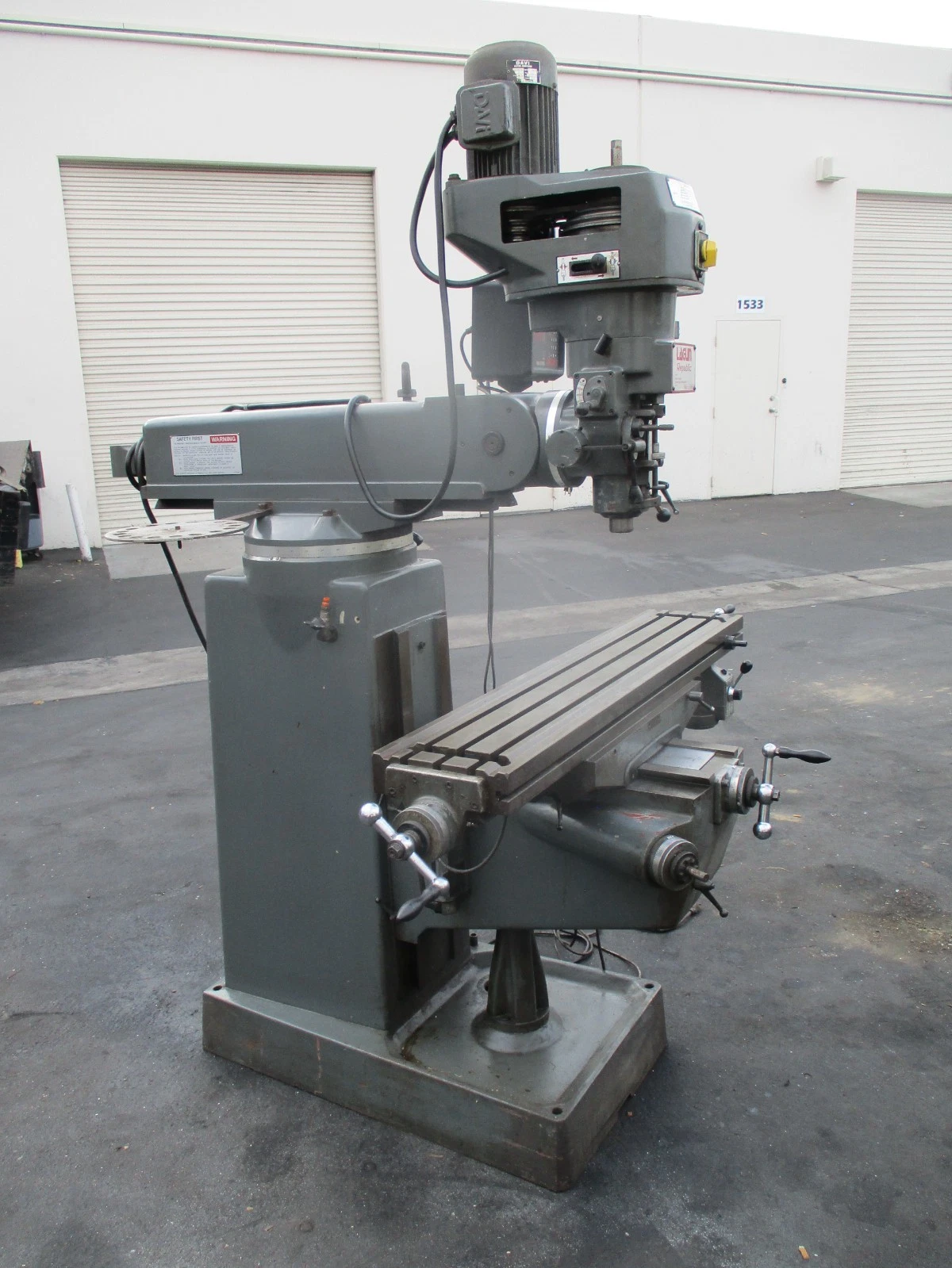 Lagun #FT-2S, Vertical Milling Machine w/DRO & Power Feed, 3000 RPM - Image 5