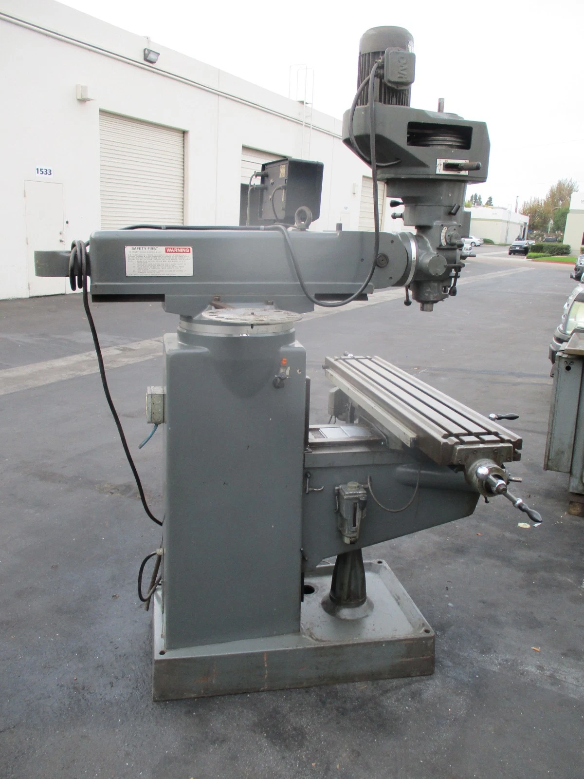 Lagun #FT-2S, Vertical Milling Machine w/DRO & Power Feed, 3000 RPM - Image 6